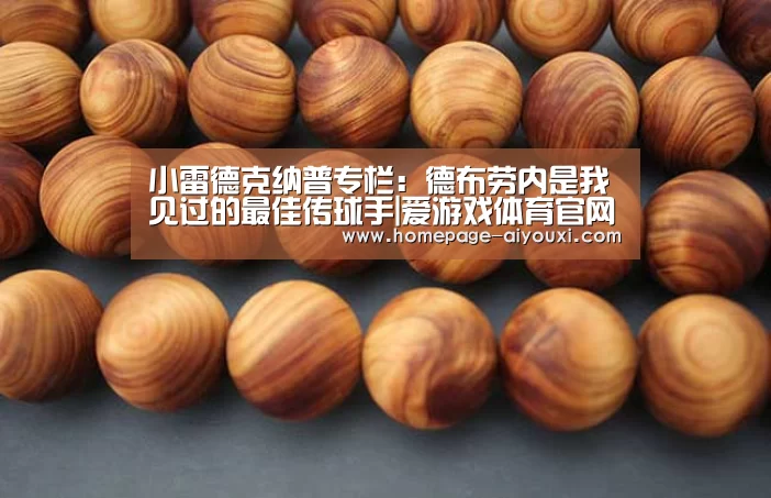 小雷德克纳普专栏:德布劳内是我见过的最佳传球手|爱游戏体育官网(图3) 爱游戏体育全站